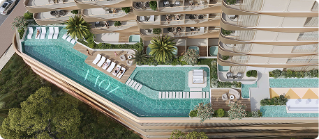 Nueve by ZOYA Dubai – Fully Furnished Studios, 1 & 2 Bedroom Apartments in Dubai Land Residence Complex